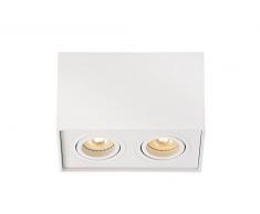 Lucide TUBE - Spot Plafond - GU10 - Blanc