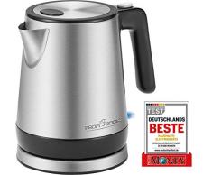 PROFI COOK PC WKS 1123 - Bouilloire en acier inoxydable - 2000 Watts - CapacitÃ© 0,8 litre - Sans cable - Base rotative 360 Â° - Couleur Argent