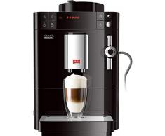 Melitta Machine à Café et Boissons Chaudes Automatique, Auto-Cappuccinatore, Caffeo Passione, Noir, F53/0-102