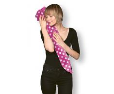 Kanguru 1140 GEORGE ORCHIDEE POIS Bouillotte Polyester/Caoutchouc Naturel Violet 72 x 12 cm