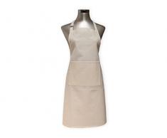 Soleil dOcre 060544 Panama Tablier de Cuisine Coton Ecru 60x84 cm