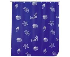 Wenko 19182100 Rideau de Douche 180 x 200 Bord de Mer Textile