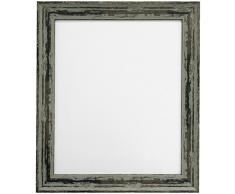 FRAMES BY POST Cadre Photo Industriel avec vitre en Plastique Vert Vieilli 50 x 70 cm