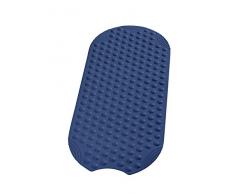 Grund Mamor Tapis de Bain 100% Caoutchouc synthÃ©tique, sans PVC, Bleu, 38 x 89 cm