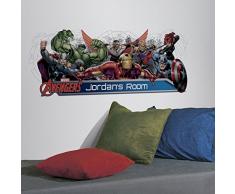 RoomMates RMK2240GM The Avengers personnalisation tête de lit et de décorations murales
