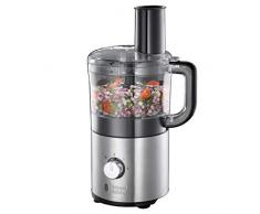 Russell Hobbs 25280-56 Robot Cuisine Multifonction Compact Home, Plus Petit, Plus Puissant, Hâche, Mixe, Tranche et Râpe, Compatible Lave-Vaisselle