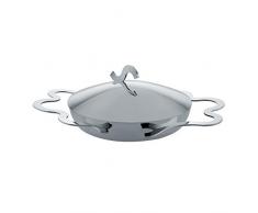 Alessi AM42 Petit Plat Ã Åufs, Argent