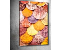 Bonamaison Peinture sur toile, multicolore, 40 x 60 cm - Conçu et fabriqué en Turquie