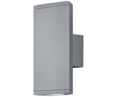 Trio Leuchten Applique Murale dExtÃ©rieur Colorado en fonte daluminium, Titane 3 wattsW
