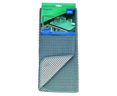 kela 11642 Tapis dâévier Rapida 50x38cm en Polyester Gris, 50 x 38 x 1 cm