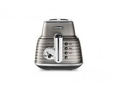 Delonghi CTZ 2103.BG Scultura Grille Pain, 900 W, Bronze Beige