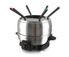 Emerio FT-106991.3 Set de Fondue Inox Gris