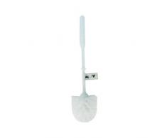 MSV 100262 Brosse WC economique, Polypropylène, Blanc, 7,5 cm