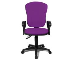 Topstar 8180SG03 Point 80 Chaise de Bureau Violet 46 x 49 x 118 cm