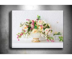 Bonamaison Peinture sur toile, multicolore, 50 x 70 cm