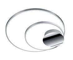 Trio Leuchten 673210206 Plafonnier, 30 W, Aluminium brossé