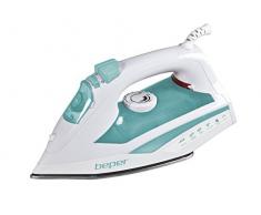 BEPER 50.130 Fer Ã Repasser, Acier Inoxydable, Blanc/Vert, 28,8x12x15,4 cm