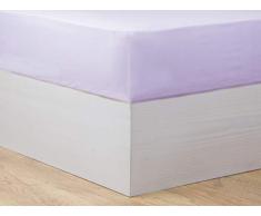 MI CASA Basic 200 Malva Drap-Housse pour lit de 200 cm