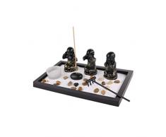 lachineuse Jardin Zen Japonais - Spécial Les 3 Bonzes de Sagesse - Déco Asiatique