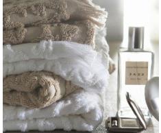 Blanc des Vosges Princesse Drap de bain Coton Sable 150 x 100 cm