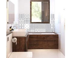 Ambiance-Live Sticker carrelage, Vinyle, 10 x 10 cm