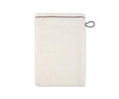 MÃ¶ve Cashmere & Cotton Gant de Toilette, Ivory, 20 x 15 cm