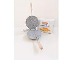 CBE Elettrodomestici N8031100 Plat Ã biscuits Ã©lectrique rond fin, 600 W, aluminium, chromÃ©