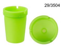 Out of the blue cendrier en Plastique Anti-Tabac, florescente dans lobscuritÃ©, Ca. 10Â x 8Â cm,