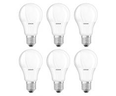 OSRAM LED STAR Ampoule LED, Forme Classique, Culot E27, 5.5W , dÃ©polie, Blanc Froid 4000K, Lot de 6 piÃ¨ces