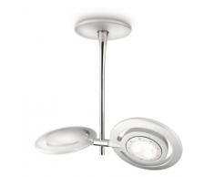 Plafond 22cm LED Couleur: Gris