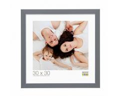 Deknudt Frames S41VK7 Cadre Photo Ãtroit RÃ©sine Gris 20 x 25 cm