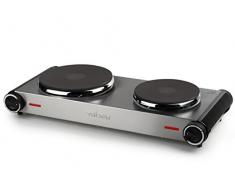 Plaque chauffante double Tristar KP-6248 â 2 500 W â Acier inoxydable