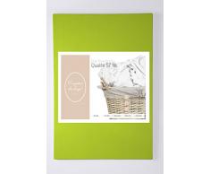 Comptoir du Linge DH41901940 Drap Housse Uni Coton Lime 190 x 90 cm