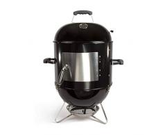 LIVOO Fumoir Viande et Poisson 2 en 1, Barbececue Charbon de Bois, Grille de Cuisson Ã 44cm | DOC205