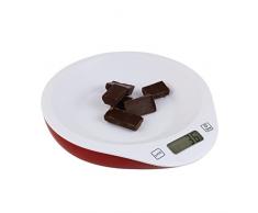 Kitchen Artist MEN352 Balance de cuisine Ã©lectronique, Rouge/Blanc