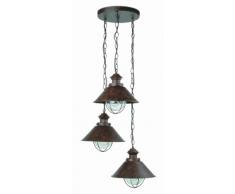 Faro Barcelona 71112 NÃUTICA Lampe suspension rouille h.1000mm