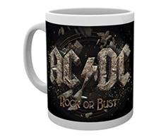 GB eye Mug Standard AC/DC Rock Or Bust