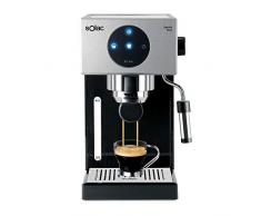 Solac, Machine Ã expresso CE4552 Squissita Touch, 20 bar, 1,5 l, 1050 W, Porte-filtre pour 1 ou 2 cafÃ©s, tactile, arrÃªt automatique, double crÃ¨me, buse vapeur