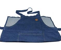Hairy Bikers TXT1042 Tablier, This Stonewash Denim Apron is The per, 60 x 85cm