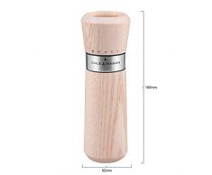 Cole & Mason CH331905 Moulin Ã poivre Lyndhurst 185 mm en bois frÃªne, avec rÃ©glage de la mouture