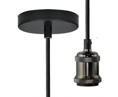 Segula Chicago Suspension E27 Noir 2 m