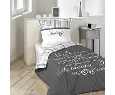 douceur dintÃ©rieur parure 2 piÃ¨ces 140x200 cm company