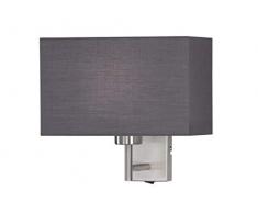 Honsel Kempten Applique Murale, Mattnickel / Gris