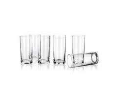 Banquet Degustation Verres Ã Long Drink, Blanc, 21.5Â x 15Â x 16Â cm