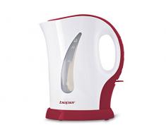 BEPER 90.350H Bouilloire Electrique, 2200 W, 1.7 liters, Blanc/Rouge