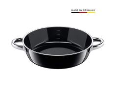 Silit 2111284826 Cocotte, Ãmail, Noir, 28 cm