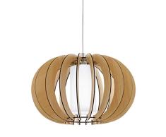 Eglo Lampe Suspension Ã 40 cm Nickel mat