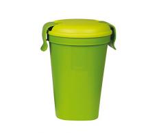 CURVER | Mug 0.6L, Vert, Lunch & Go, 10,7x12x15,5 cm