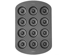 Wilton 2105-2390 Moule à Donut, Antiadhésif, Moyen, 12 Empreintes