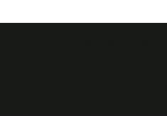 Alkor Film Adhésif pour Meubles, Noir Lustré Effet, 45 cm x 2 MT